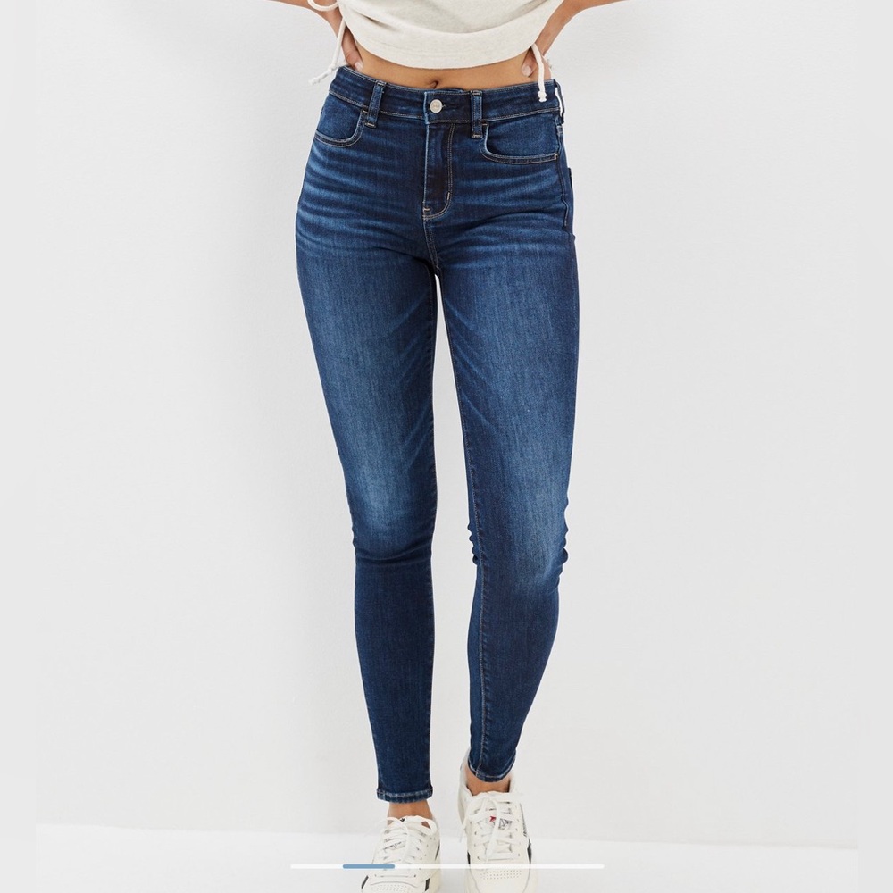 American eagle super high rise jeggings